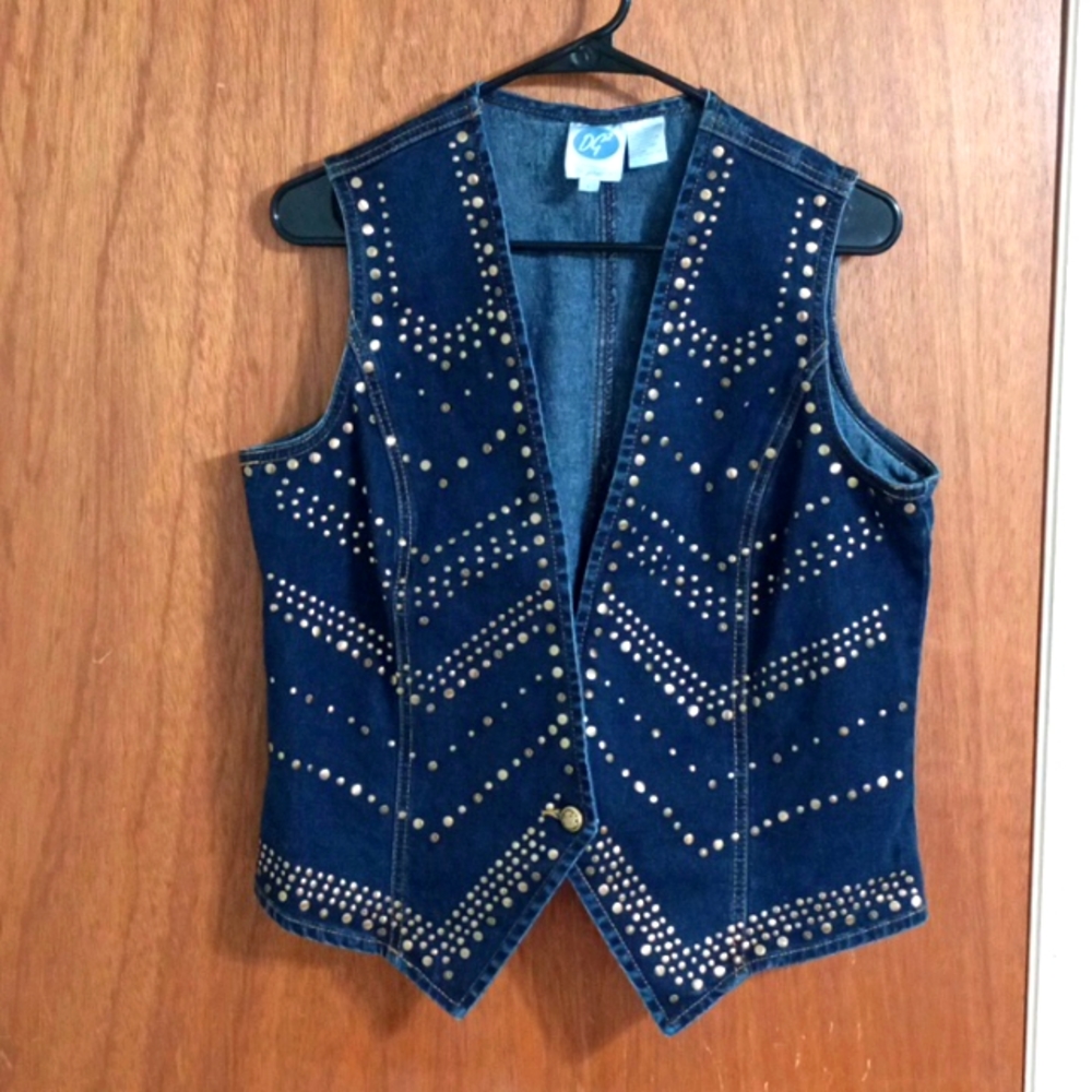 DG2 by Diane Gilman Studded Vest